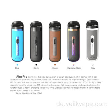 VEIIK Batterie Vape Pod elektronische Zigarette